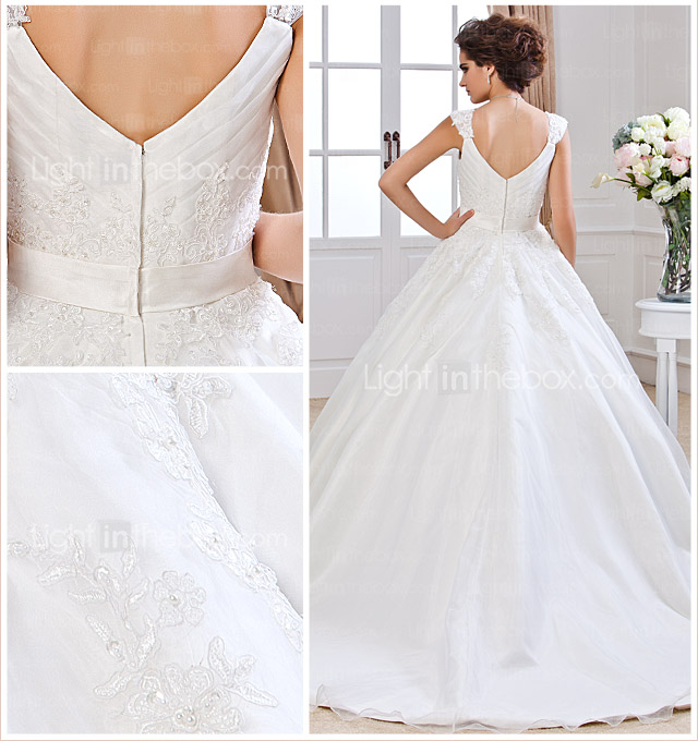 XIUMEI - Abito da Sposa in Organza
