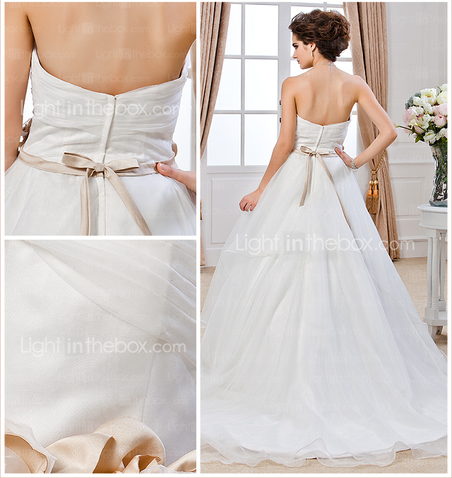 HAIZEA - Robe de Mariée Organza