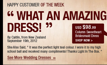 Happy Customer Of The Week