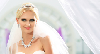 Debonaire A-line Strapless Asymmetrical Taffeta Wedding Dress