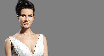 CATRIONA - kjole til Bryllupskjole i Satin