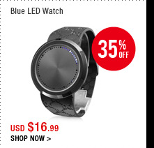 Blue LED Watch