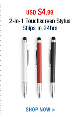 2-in-1 Touchscreen Stylus
