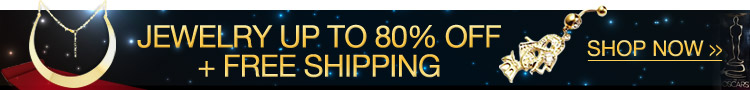 Jewelry Up To 80% OFF + Free Shipping
