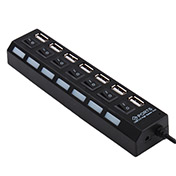 USB-hubs & -omskiftere