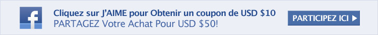 Cliquez sur J'AIME pour Obtenir un coupon de USD $10
