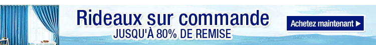 Rideaux sur commande