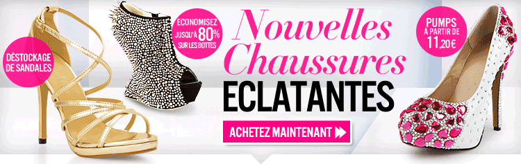 Nouvelles Chaussures Eclatantes 