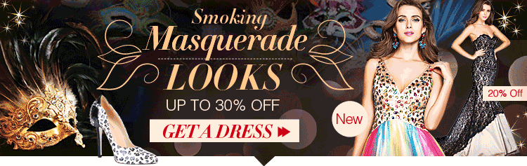 Smoking Masquerade Looks