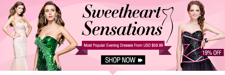 Dress Up In Sweetheart Styles