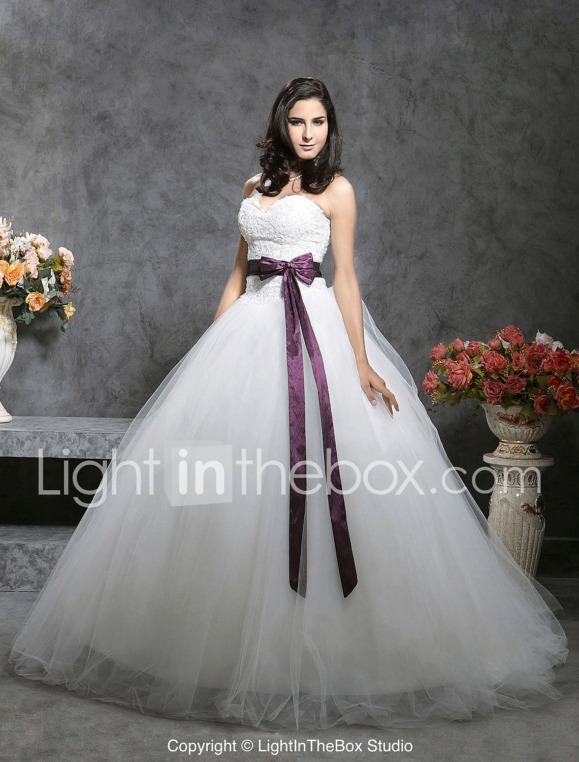 poofy wedding dresses with long trains
