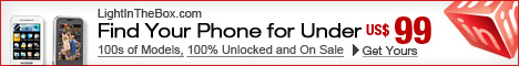 LightInTheBox CellPhones ON SALE!