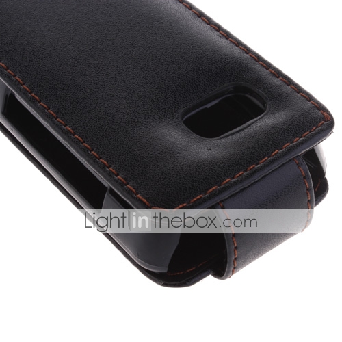 Étui en cuir de protection bascule pour Nokia 5800 (Black) Étui en cuir de protection bascule pour Nokia 5800 (Black)