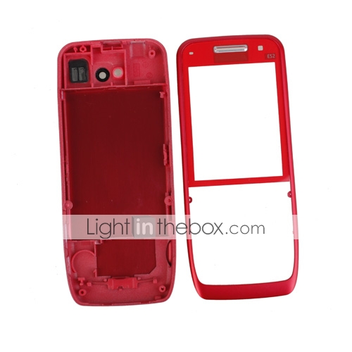 logement de remplacement pour Nokia E52 (Rouge) logement de remplacement pour Nokia E52 (Rouge)