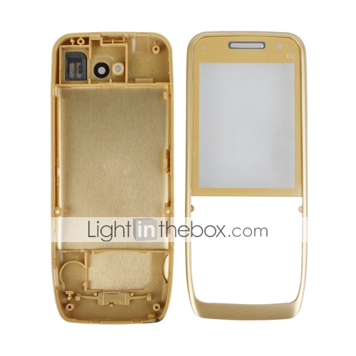boîtier de remplacement pour Nokia E52 (d'or) boîtier de remplacement pour Nokia E52 (d'or)