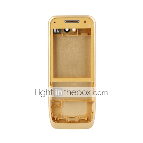 boîtier de remplacement pour Nokia E52 (d'or) boîtier de remplacement pour Nokia E52 (d'or)