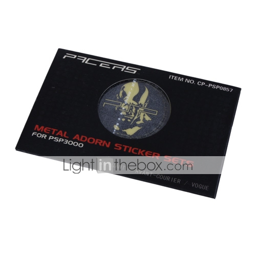 ares tatouage autocollant pour PSP 3000 (argent)