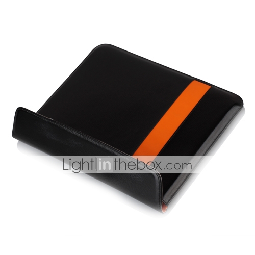 élégant étui de protection en cuir PU pour Apple IPAD (orange)