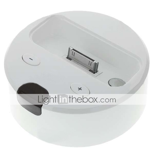Compact USB / FireWire / line-out station d'accueil avec télécommande IR pour l'iphone 4/3g/3gs/ipod