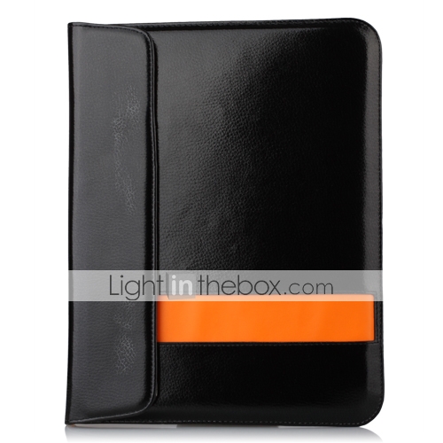 élégant étui de protection en cuir PU pour Apple IPAD (orange)