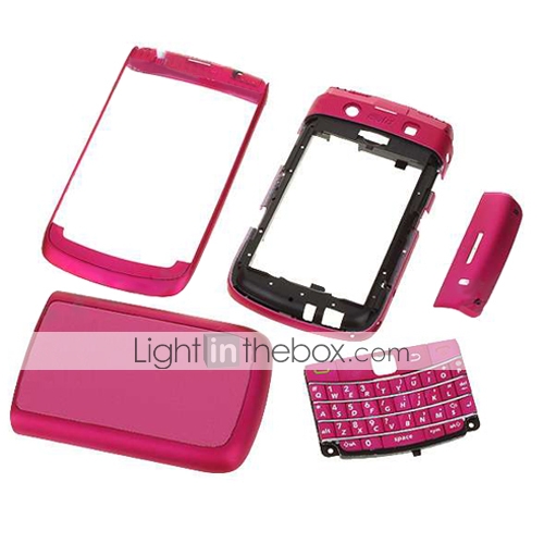 Replacement Full Housing Case with Keyboard for BlackBerry 9700 - Red Replacement Full Housing Case with Keyboard for BlackBerry 9700 - Red