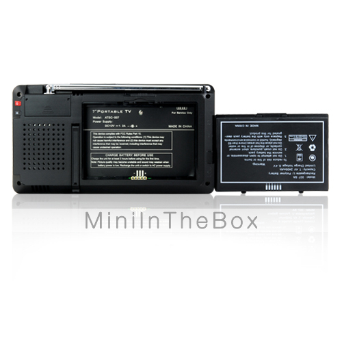 Handheld 7 inch Digital TV for North America Handheld 7 inch Digital TV for North America