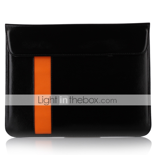 élégant étui de protection en cuir PU pour Apple IPAD (orange)