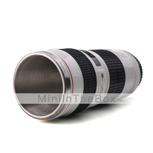 Unique Simulation Dummy Zoom Lens Thermos Mug Cup (350ml)