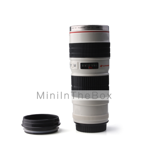 Unique Simulation Dummy Zoom Lens Thermos Mug Cup (350ml)