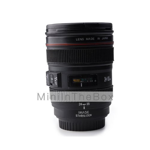 Unique Plastic Simulation Dummy Zoom Lens Coffee Mug Cup (350ml)