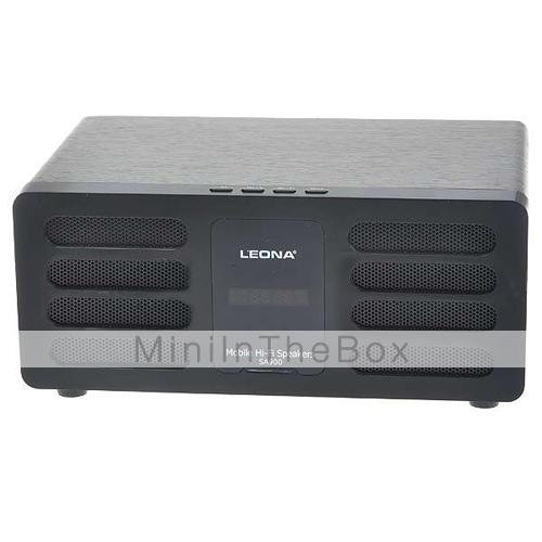 Portable SD/USB MP3 Music Speaker with FM Radio (3.5mm Jack)