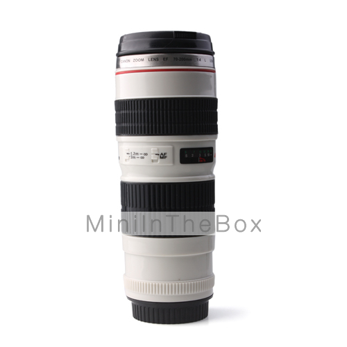 Unique Simulation Dummy Zoom Lens Thermos Mug Cup (350ml)
