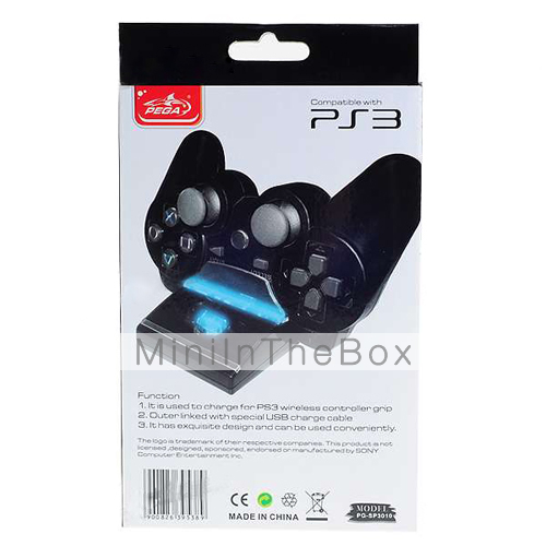 Cradle USB ricarica / dock per ps3 controller wireless (nero)
