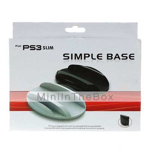 compact titulaire socle vertical pour la PS3 slim (noir)