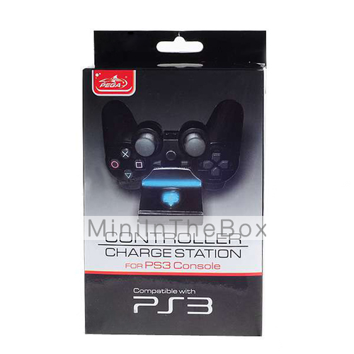 Cradle USB ricarica / dock per ps3 controller wireless (nero)