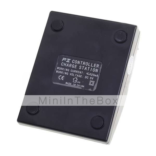 Cradle USB ricarica / dock per ps3 controller wireless (nero)