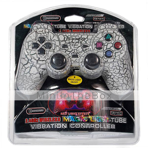 la magia della luce 2.4GHz wireless gioco per ps3/ps2/ps1 (bianco)