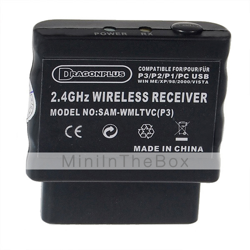 la magia della luce 2.4GHz wireless gioco per ps3/ps2/ps1 (bianco)