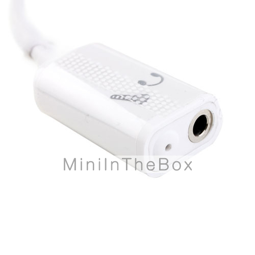 Audio Headset/iPod Earphone to PC Laptop Mic Microphone Earphone Adapter Audio Headset/iPod Earphone to PC Laptop Mic Microphone Earphone Adapter