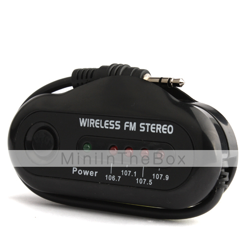 Transmetteur FM sans fil pour ipad/iphone/ipod/mp3 à la radio stéréo de voiture Transmetteur FM sans fil pour ipad/iphone/ipod/mp3 à la radio stéréo de voiture