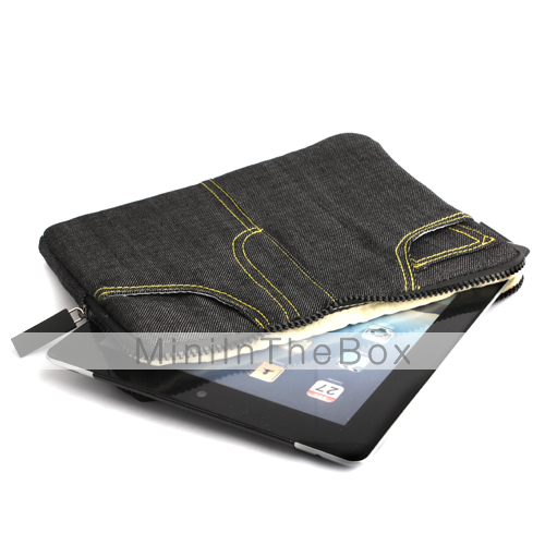 прохладном Blue Jean джинсы рукав случае сумка для IPAD 2 2-го поколения прохладном Blue Jean джинсы рукав случае сумка для IPAD 2 2-го поколения