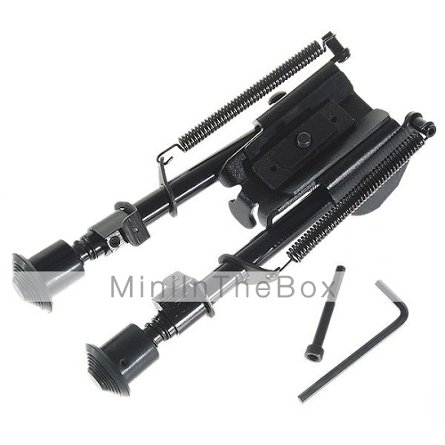 21cm universele stalen geweer bipod voor geweren (universele mount) s8606 (11190303) 21cm universele stalen geweer bipod voor geweren (universele mount) s8606 (11190303)