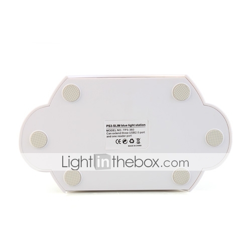 blu base luce per PS3 Slim