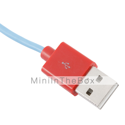línea de colorido de datos universal para iPad 2 4g iPhone 3G 3GS - azul línea de colorido de datos universal para iPad 2 4g iPhone 3G 3GS - azul