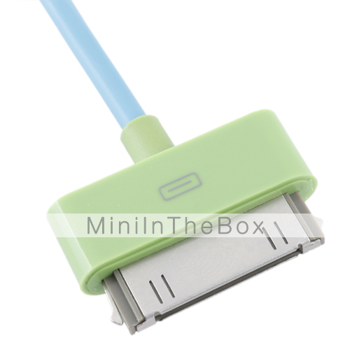 línea de colorido de datos universal para iPad 2 4g iPhone 3G 3GS - azul línea de colorido de datos universal para iPad 2 4g iPhone 3G 3GS - azul