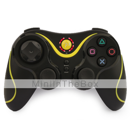 ultra-gaming wireless controlador Dual Shock para ps3 (amarelo) ultra-gaming wireless controlador Dual Shock para ps3 (amarelo)