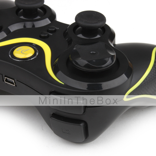 ultra-gaming wireless controlador Dual Shock para ps3 (amarelo) ultra-gaming wireless controlador Dual Shock para ps3 (amarelo)