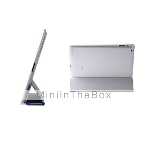 Geniune ROCK Nakedshell Protective Back Case with Screen Guard for iPad 2 Smart Cover