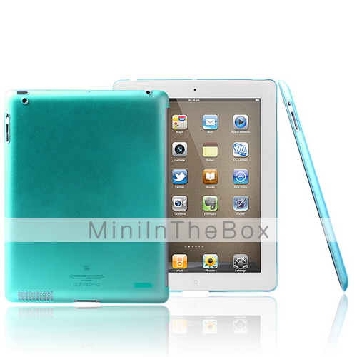Geniune ROCK Nakedshell Protective Back Case with Screen Guard for iPad 2 Smart Cover