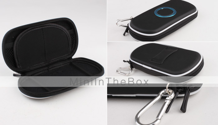 Hard Protective Pouch with Keychain for PSP 1000/2000/3000 Hard Protective Pouch with Keychain for PSP 1000/2000/3000